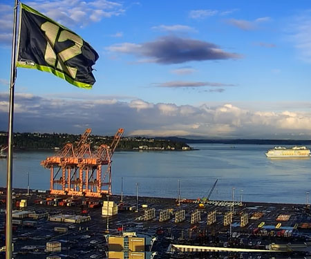 Pier 48 Downtown Seattle Webcam