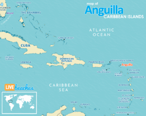 Map of Anguilla, Visit Caribbean Islands - Live Beaches