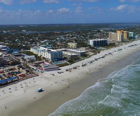 Springhill Suites, New Smyrna Beach Oceanfront Webcam